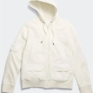 Canada Goose Cream Hoodie Sweater